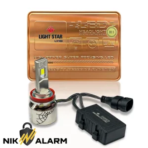 هدلایت LX 100 برند لایت استار (پایه H11)